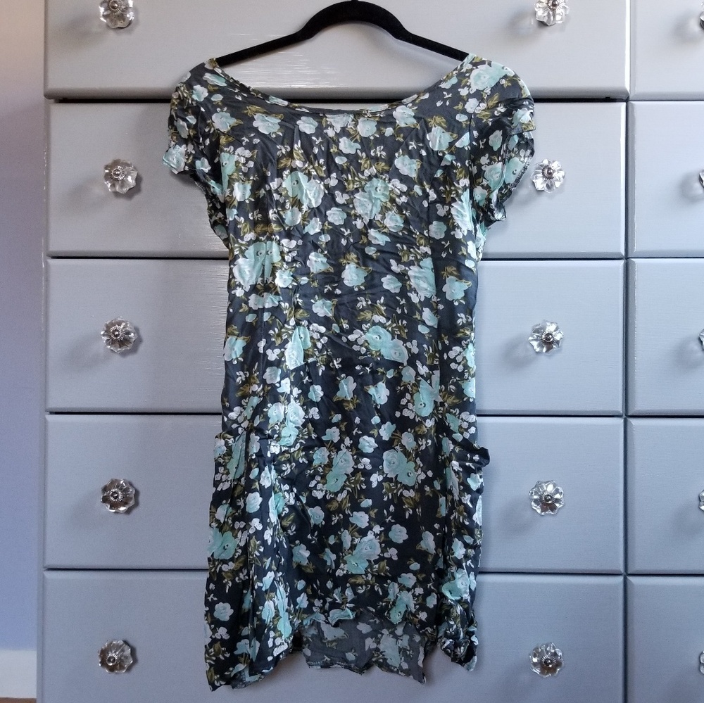 Don't Ask Why | Backless Floral Dress